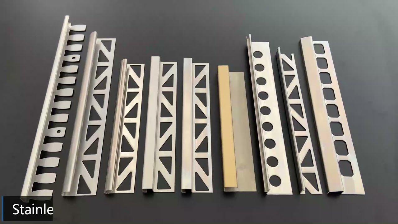 Toptrims stainless steel tile trim