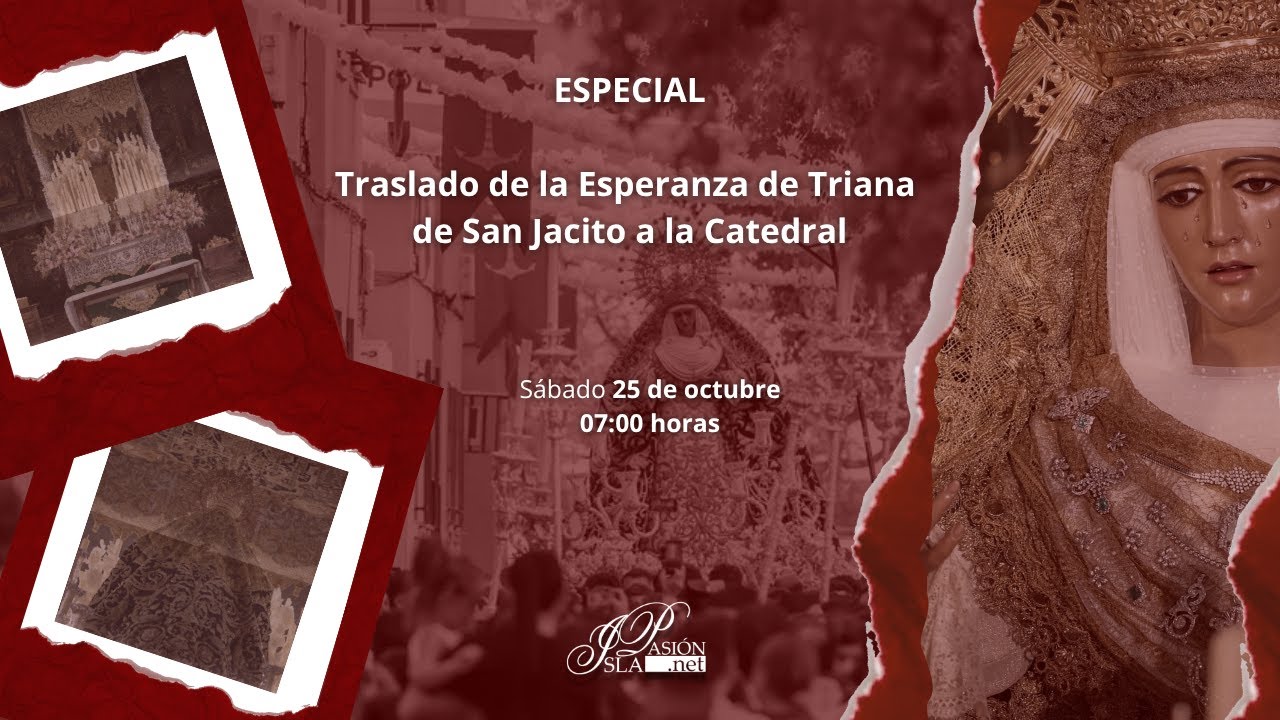 #DIRECTO |  Traslado de la Esperanza de Triana a la Catedral | Sevilla | 2025
