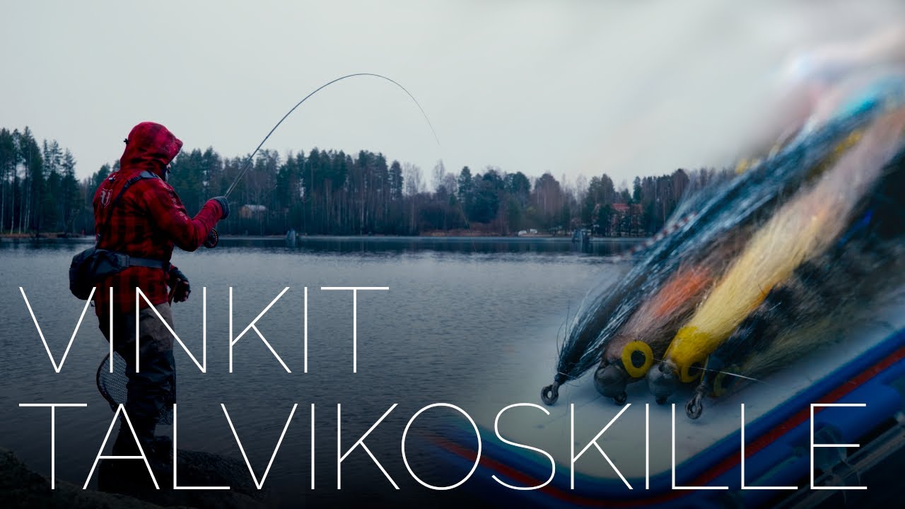 Perhokalastus talvella // Vinkit taimenen koskikalastukseen talvella