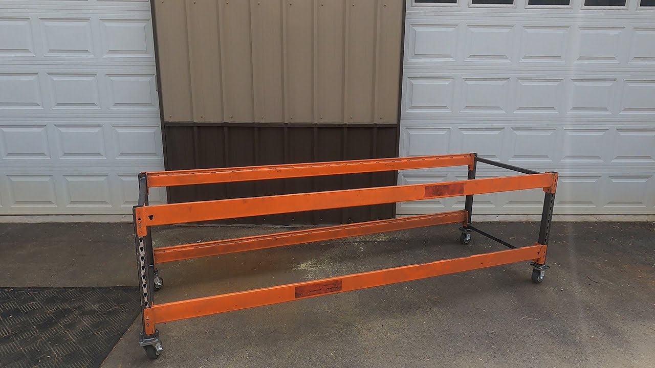 Modular Grinding Table - Part 1 - End Panels Made From Pallet Rack 