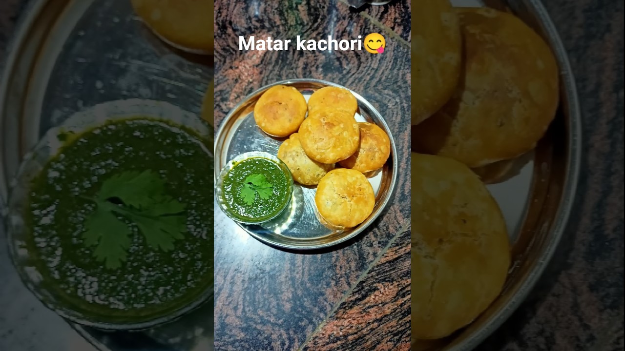 Street Style Matar Kachori 🤤🔥 