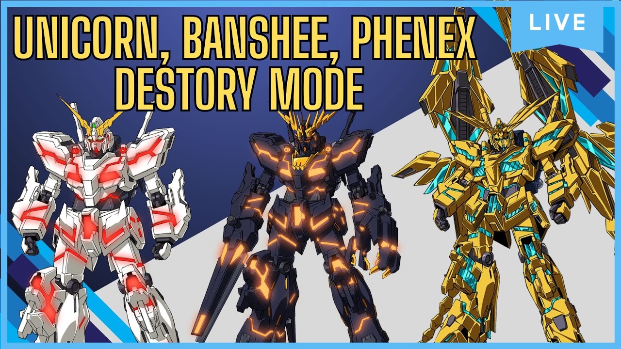 GBO2 unicorn, banshee, Phenex Destroy mode OLD