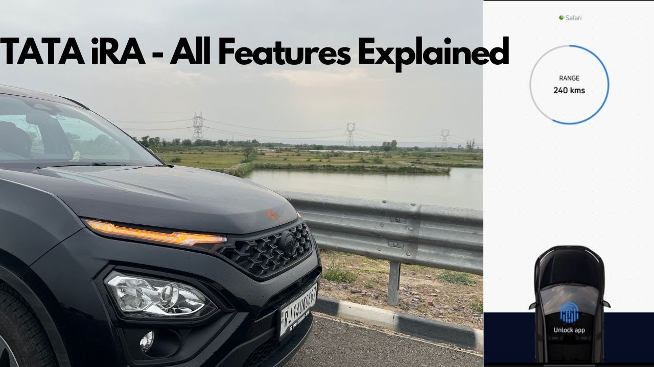 TATA iRA 🤨🔥 || All Connected Car Features Explained || TATA Safari & Harrier || Aditya Jaideep