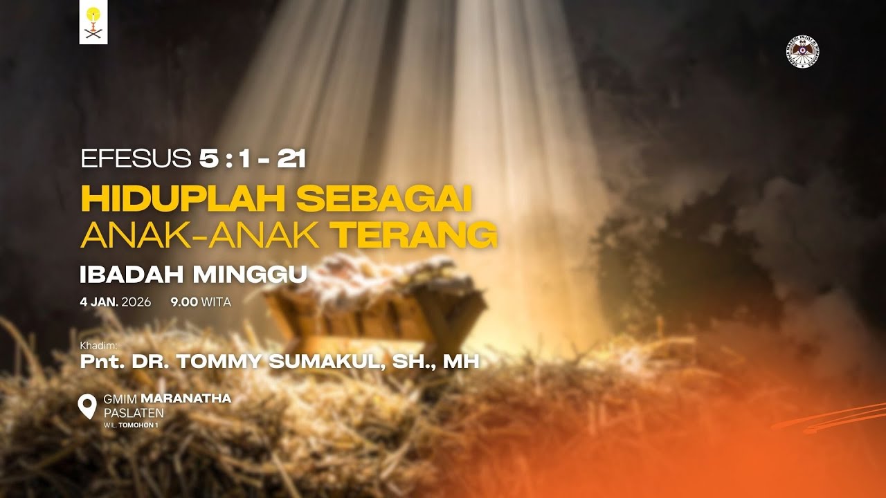 Ibadah Hari Minggu | 4 Januari 2026