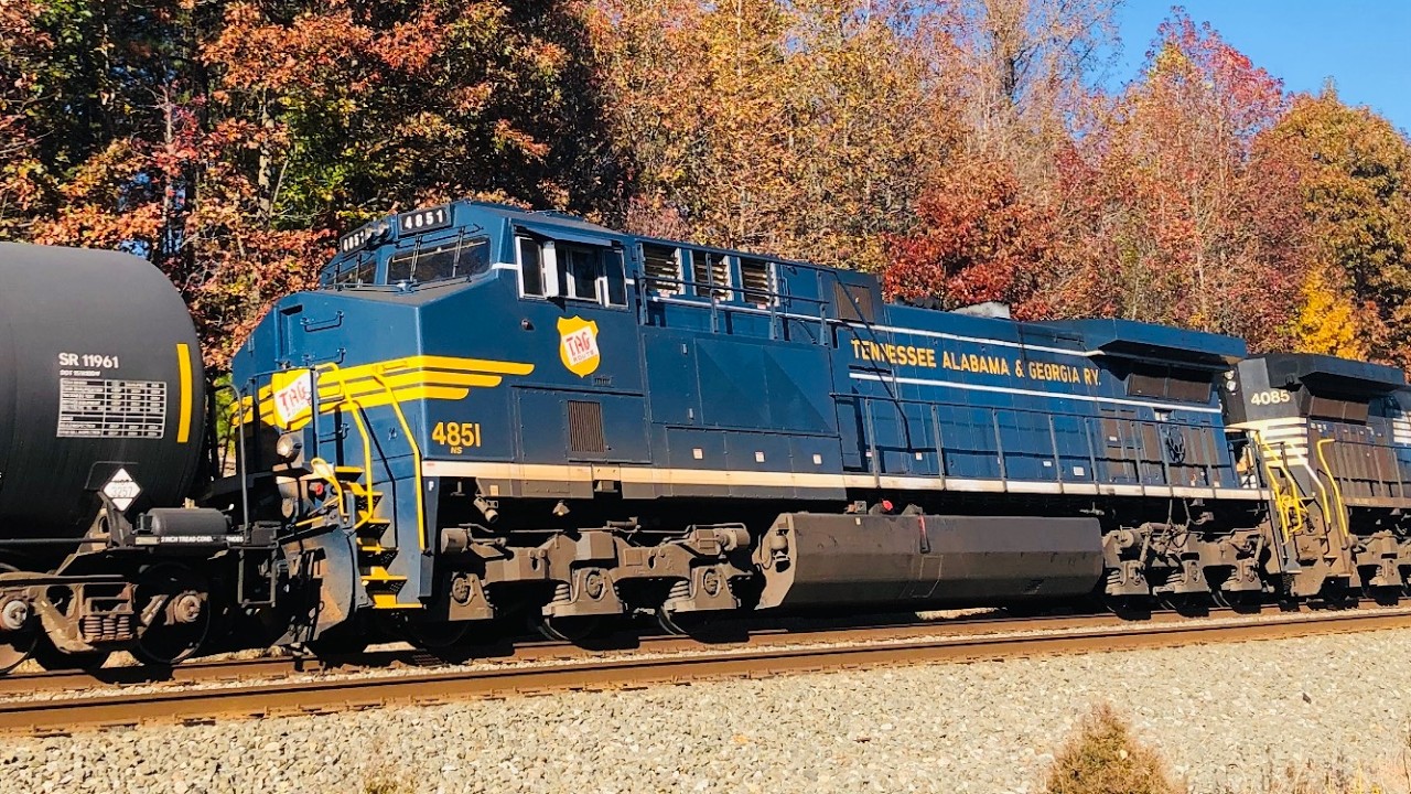 Norfolk Southern: Heritage Duo Southern #8099 Tennessee Alabama Georgia #4851 11-6-2025