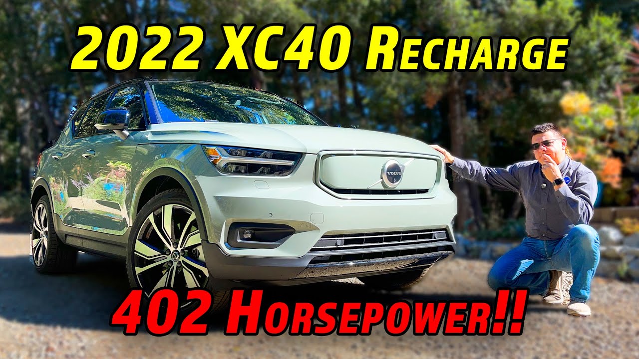 Первый электрический кроссовер Volvo — это только начало | Volvo XC40 Recharge 2022 года