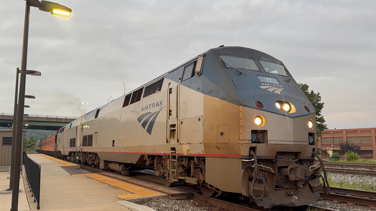 An Amtrak Charter Train & CSX Trains Along CSX’s Sand Patch Grade!