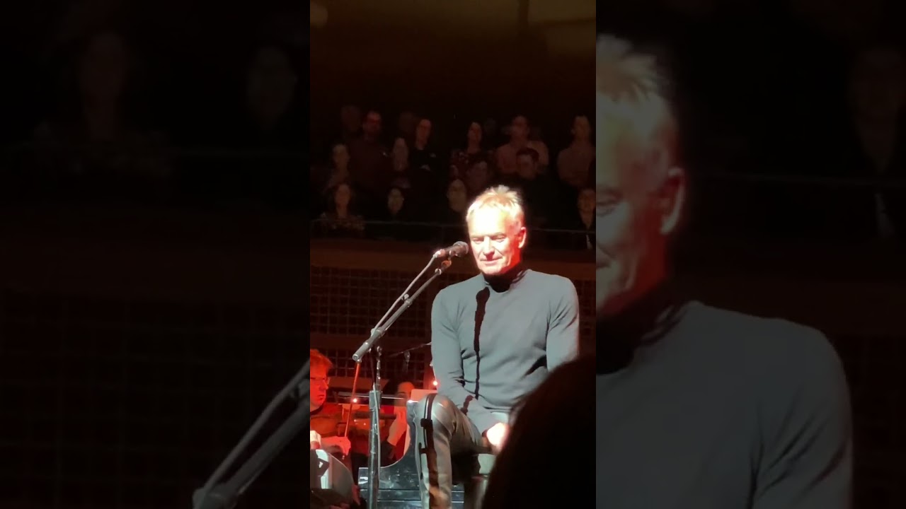 Sting - Fields of Gold- San Francisco, CA - live with SF Symphony