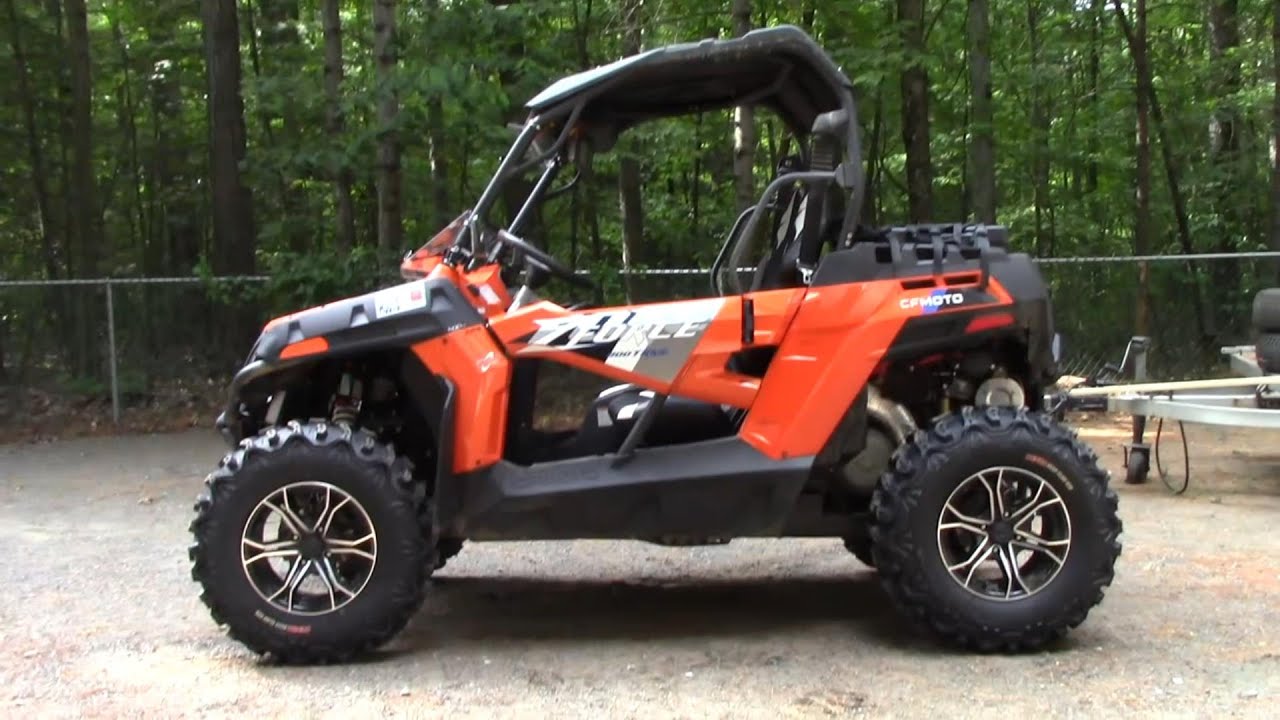 2022 CF Moto 800 trail with Perfex 2