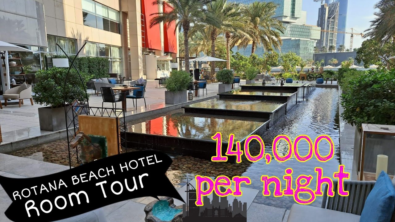 BEACH ROTANA HOTEL, ABU DHABI | HOTEL ROOM TOUR