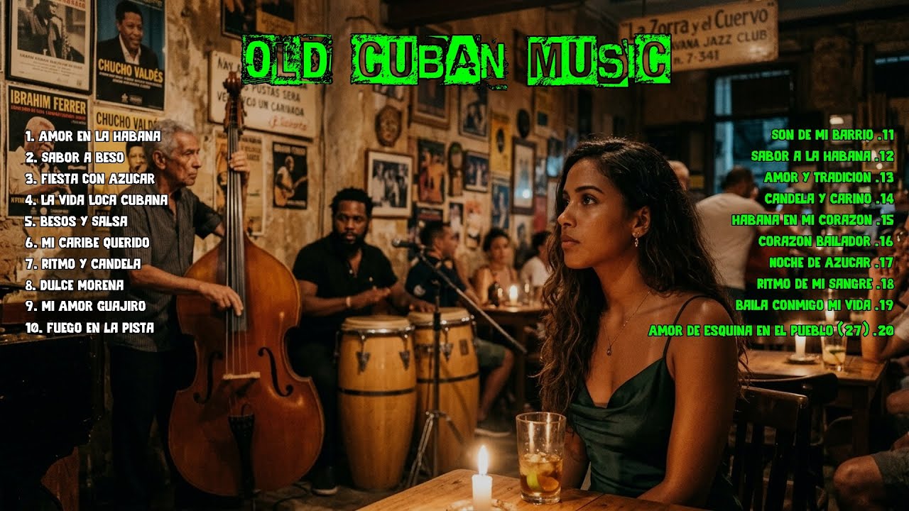 Havana Soul Nights 🌙 Sombras de Havana - Classic Cuban Songs & Vintage Latin Jazz Vibes