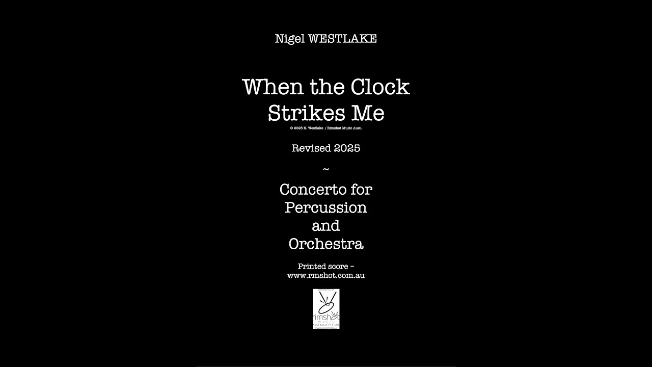 WESTLAKE - When the Clock Strikes Me