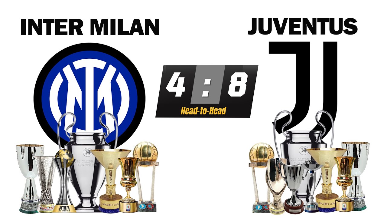 Inter Milan vs Juventus All Trophies Comparison