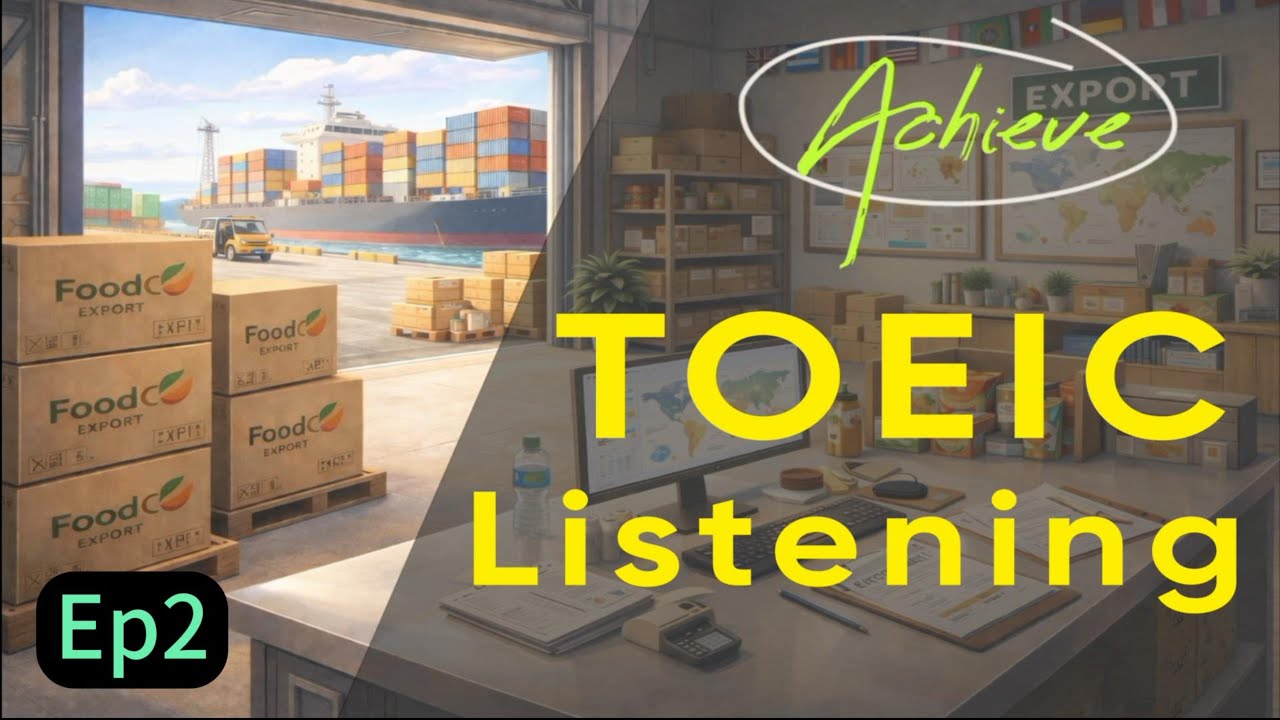 Luyện Nghe Tiếng Anh. Toeic Listening Podcast. Ep2