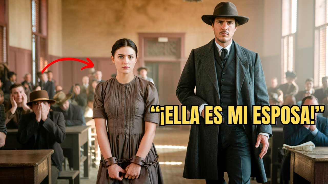 Todos la condenaron en silencio… hasta que él gritó: “¡Ella es mi esposa!”