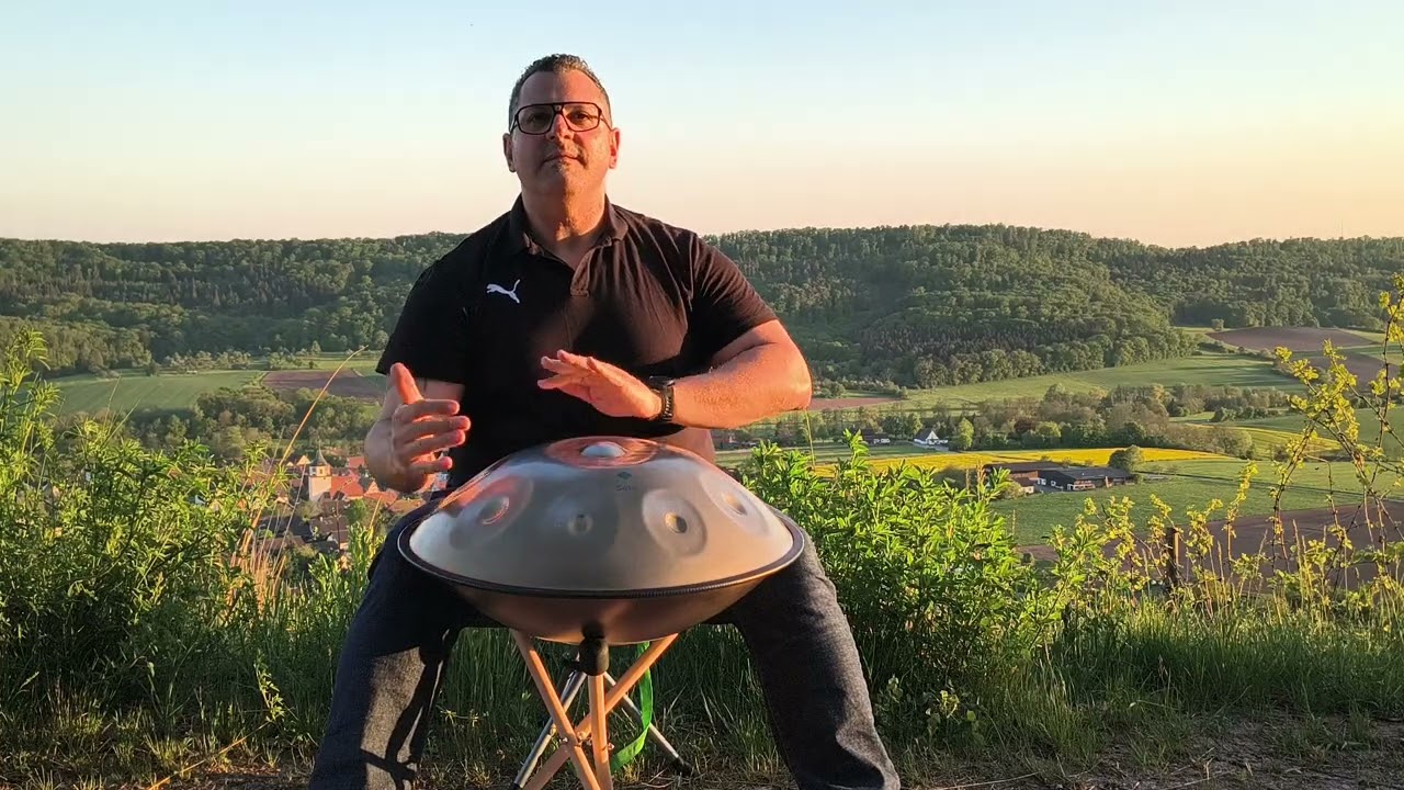 Handpan Sela 201 auf den Weinbergen #sela#handpan #weinberge #entspannung