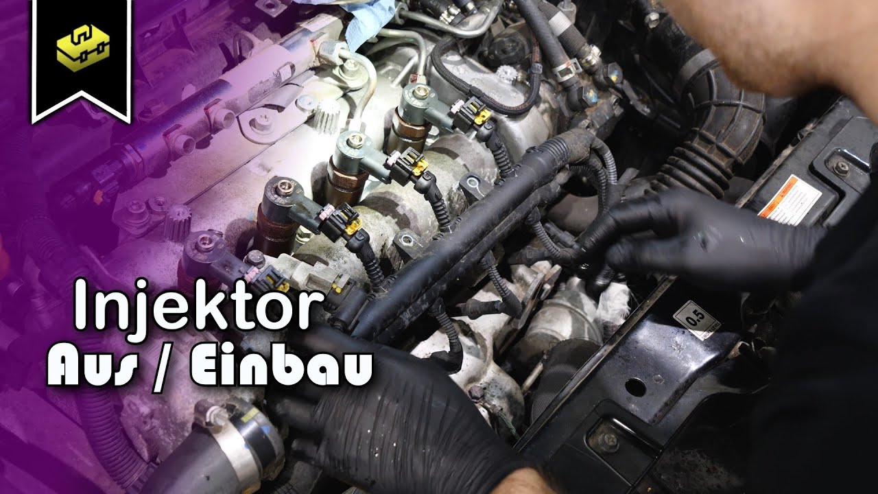 Suzuki Opel 1.3 Diesel Injektor Düse Abdichten wechseln | Change diesel injector nozzle seal |