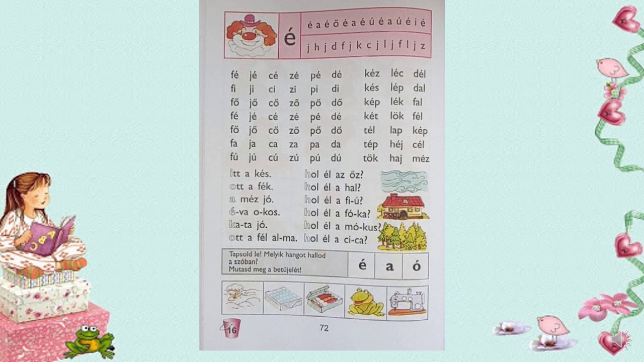 Olvas&aacute;s első oszt&aacute;ly