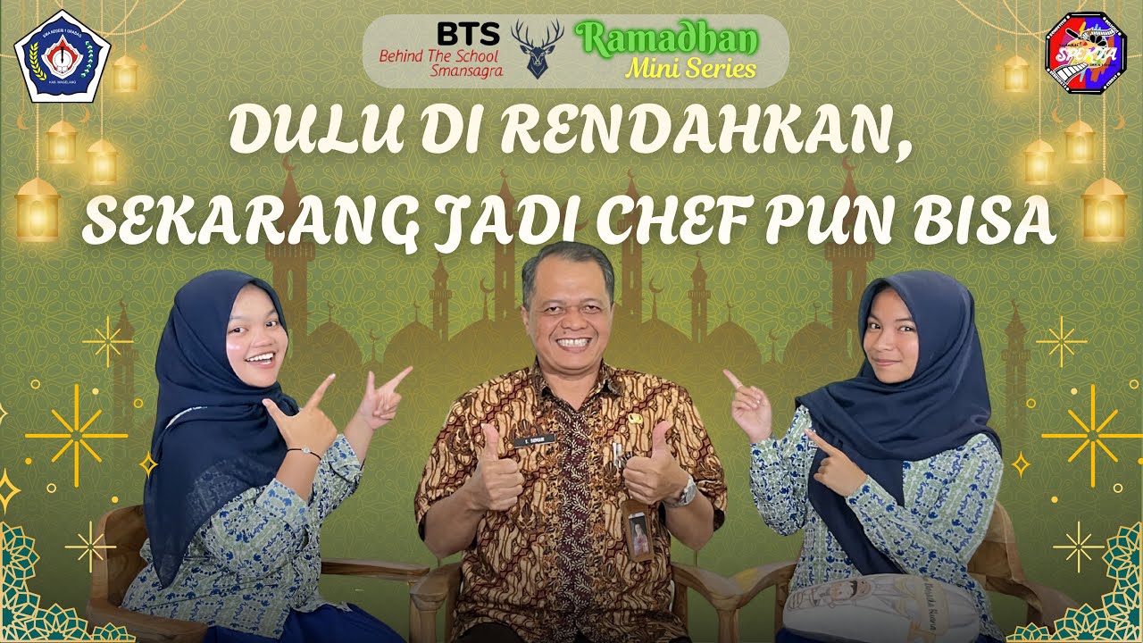 🗣️DULU DIRENDAHKAN, SEKARANG JADI CHEF PUN BISA🍳- BTS Ramadhan Mini Series Spesial Pak Sumari -EPS1✨