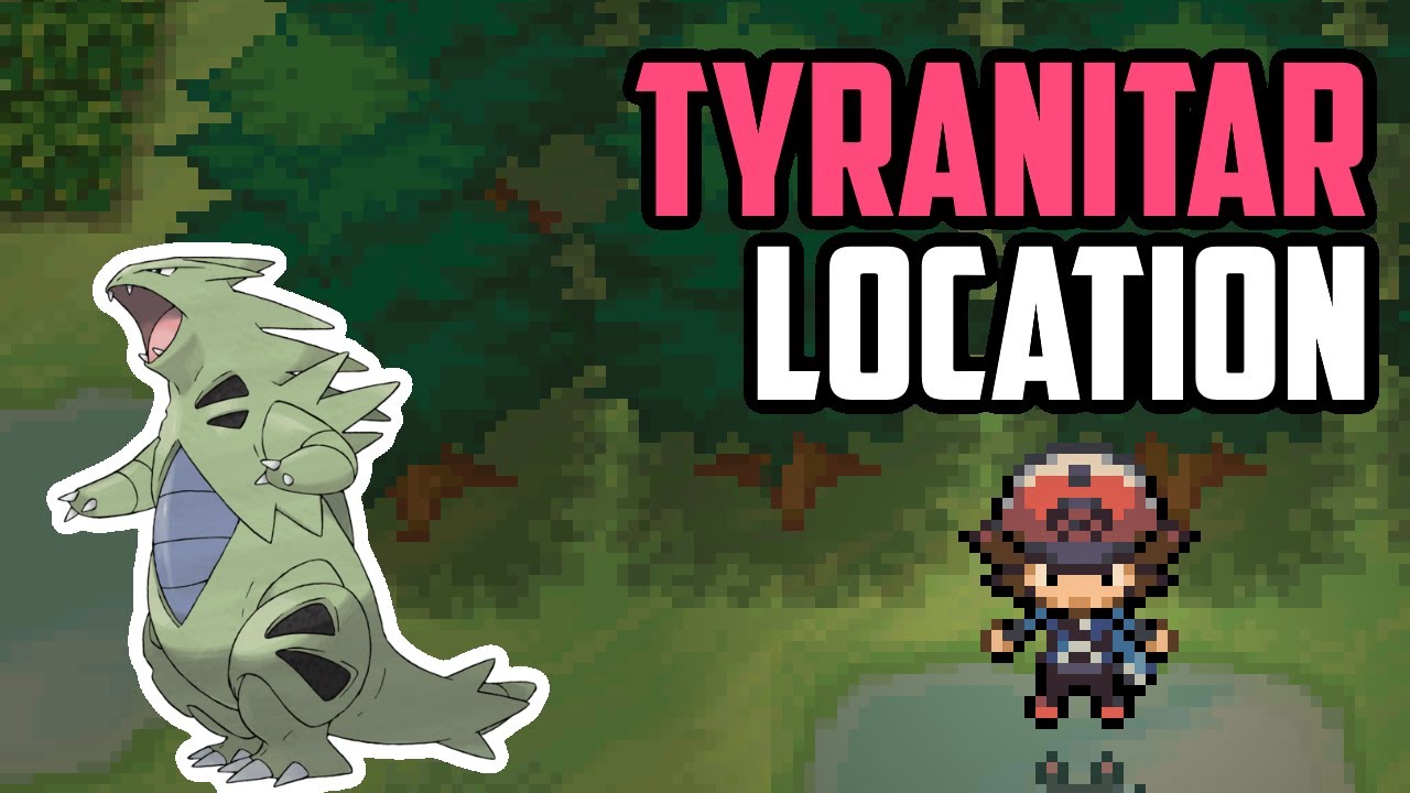 How to Catch Tyranitar - Pok&eacute;mon Black & White