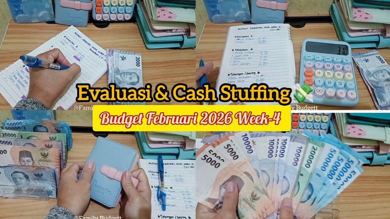 Evaluasi & Budgeting Februari Week-4💸📝