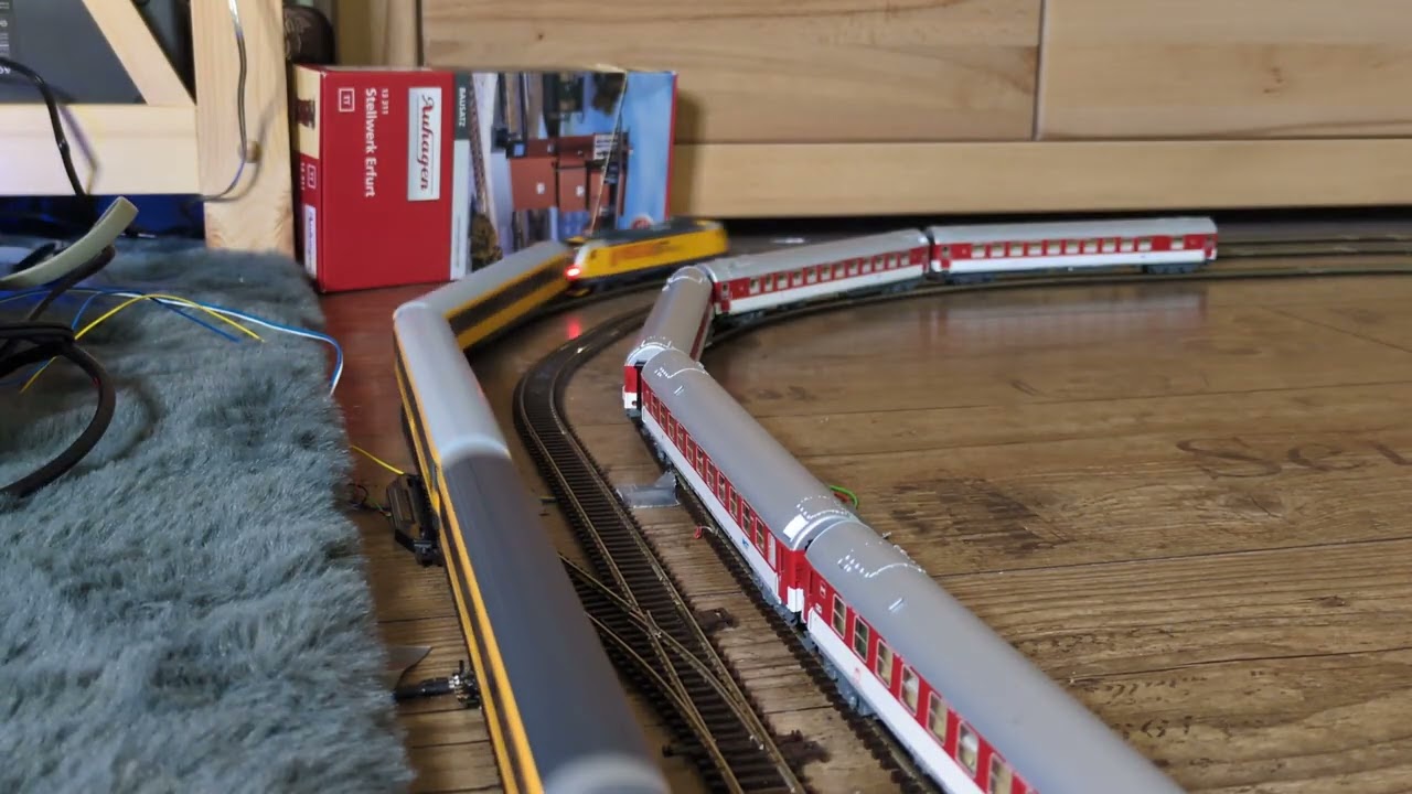 Kleines Fahrvideo im Dezember mit II REGIO JET und CD comfortjet 