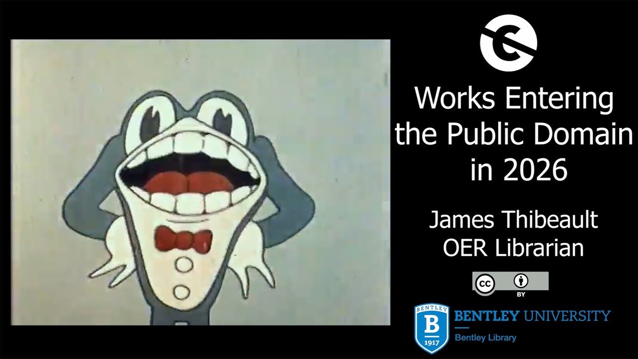 Public Domain Day 2026