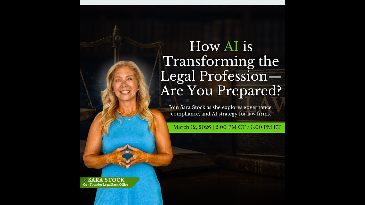How AI is Transforming the Legal Profession - Are you Prepared?