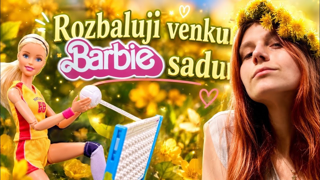 Rozbaluji Venku Barbie Volejbalistku 💚