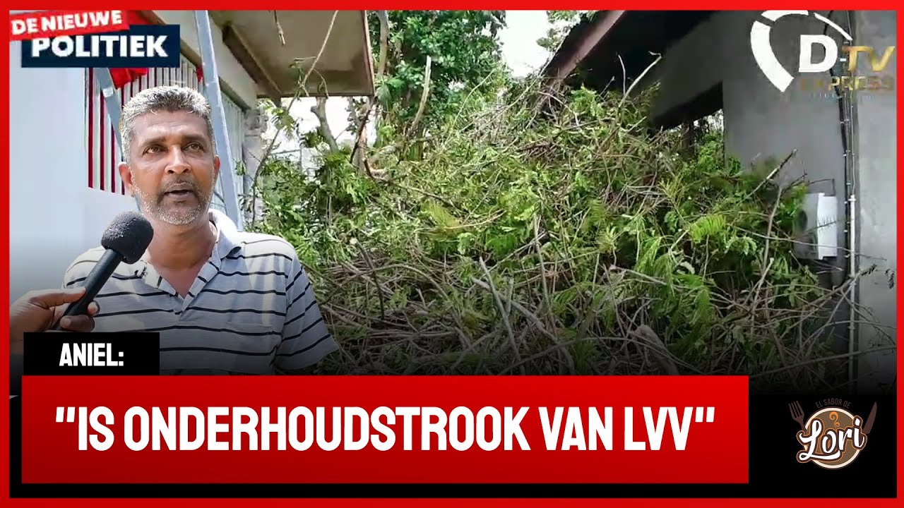 🚀 De Nieuwe Politiek LIVE • Boom op woning gevallen (Suriname)