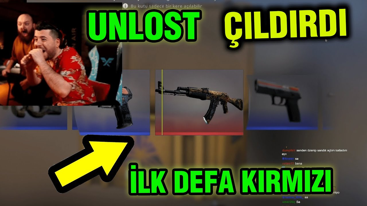 UNLOST İLK DEFA KIRMIZI ÇIKARTIYOR kasa açılımı