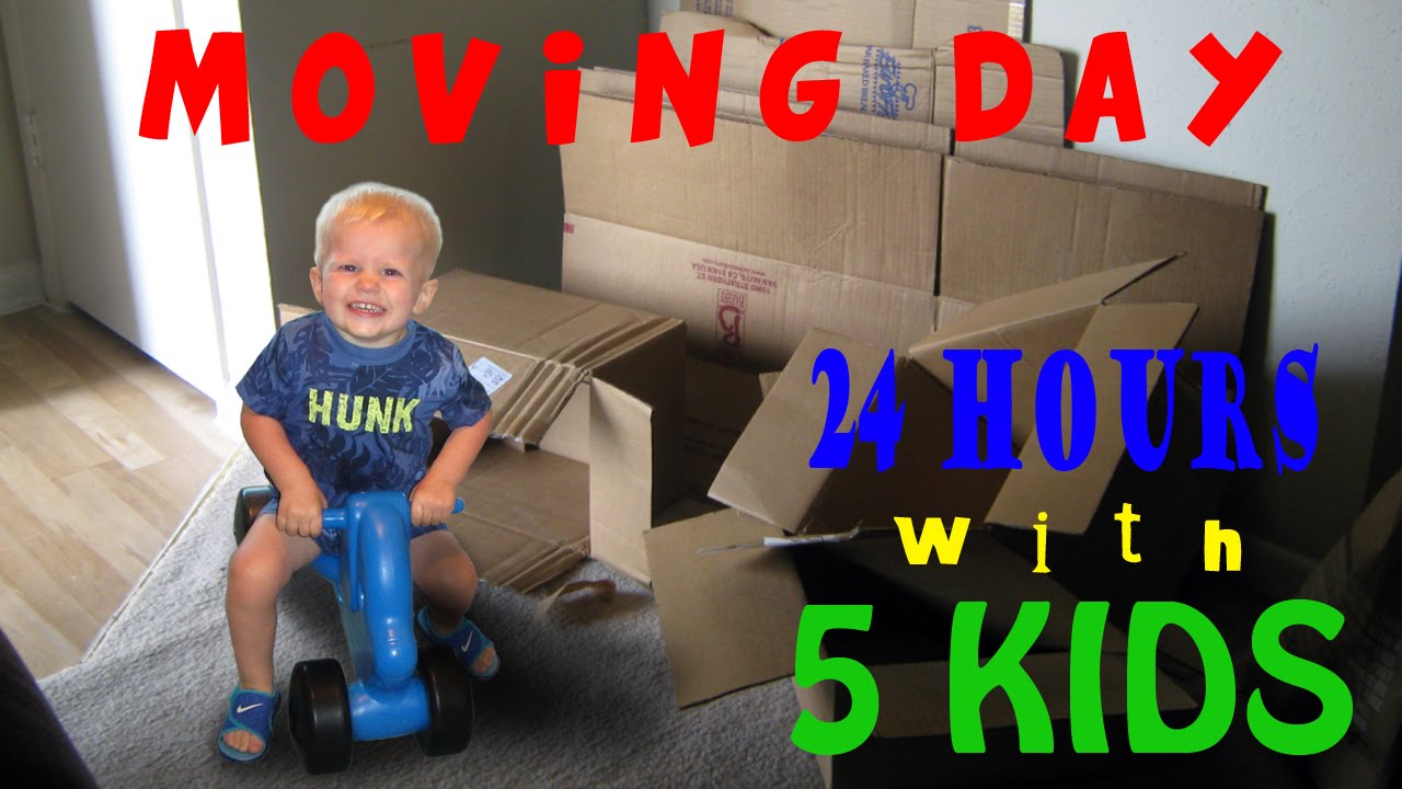 24 Hours With 5 Kids on a Moving Day