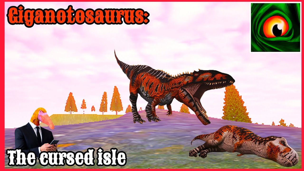 🔴Mi mejor experiencia con el Giganotosaurus🗿🦖...(THE CURSED ISLE)...#goldenpato #thecursedisle
