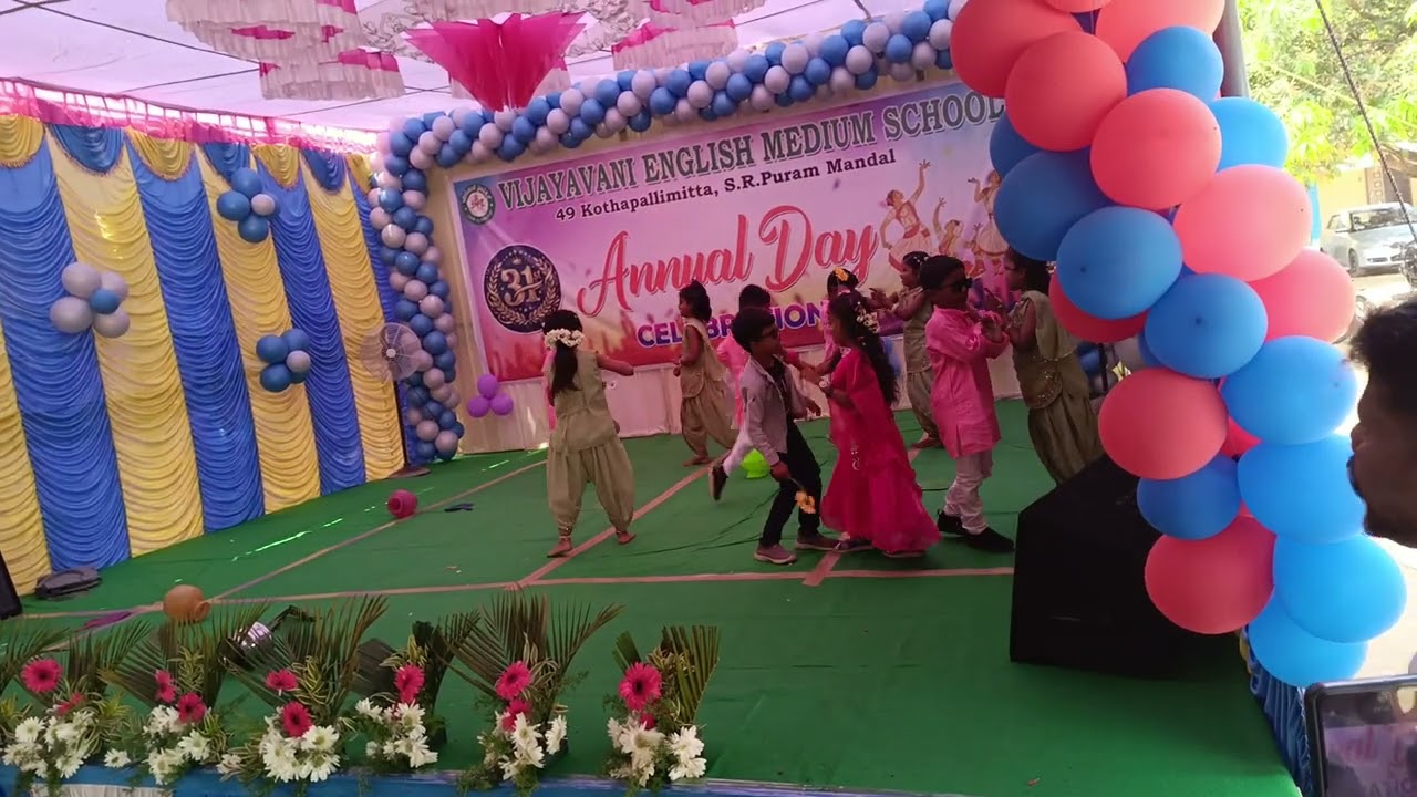 Annual day celebration vijayavani EM school kp mitta 