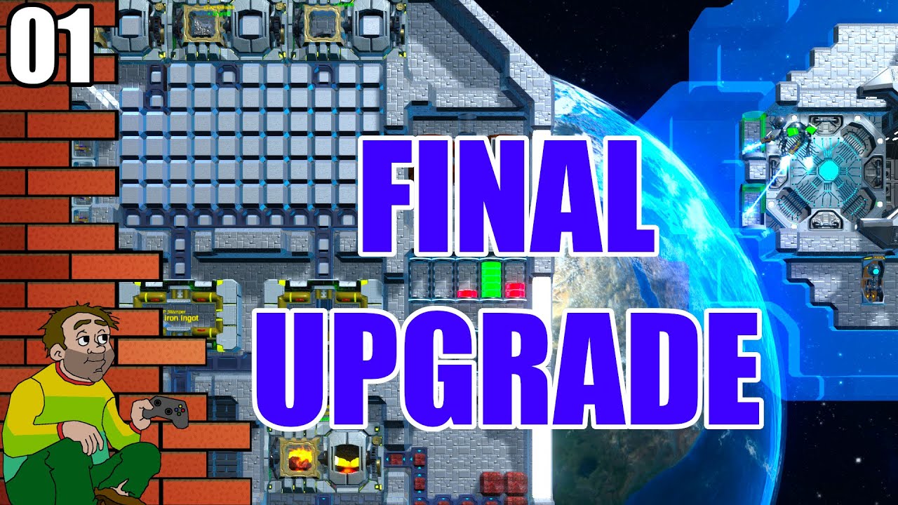 Final Upgrade (EA) - Automate Space Stations And Factories To Conquer Space - Let's Play Gameplay