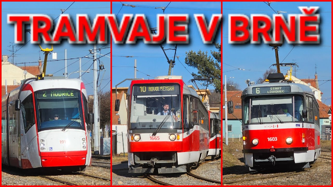 TRAMVAJE V BRNĚ