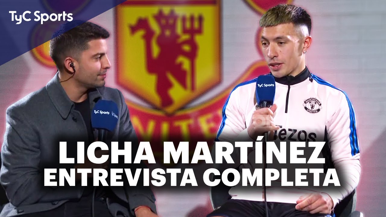 LISANDRO MARTÍNEZ EN TyC SPORTS 🔥 