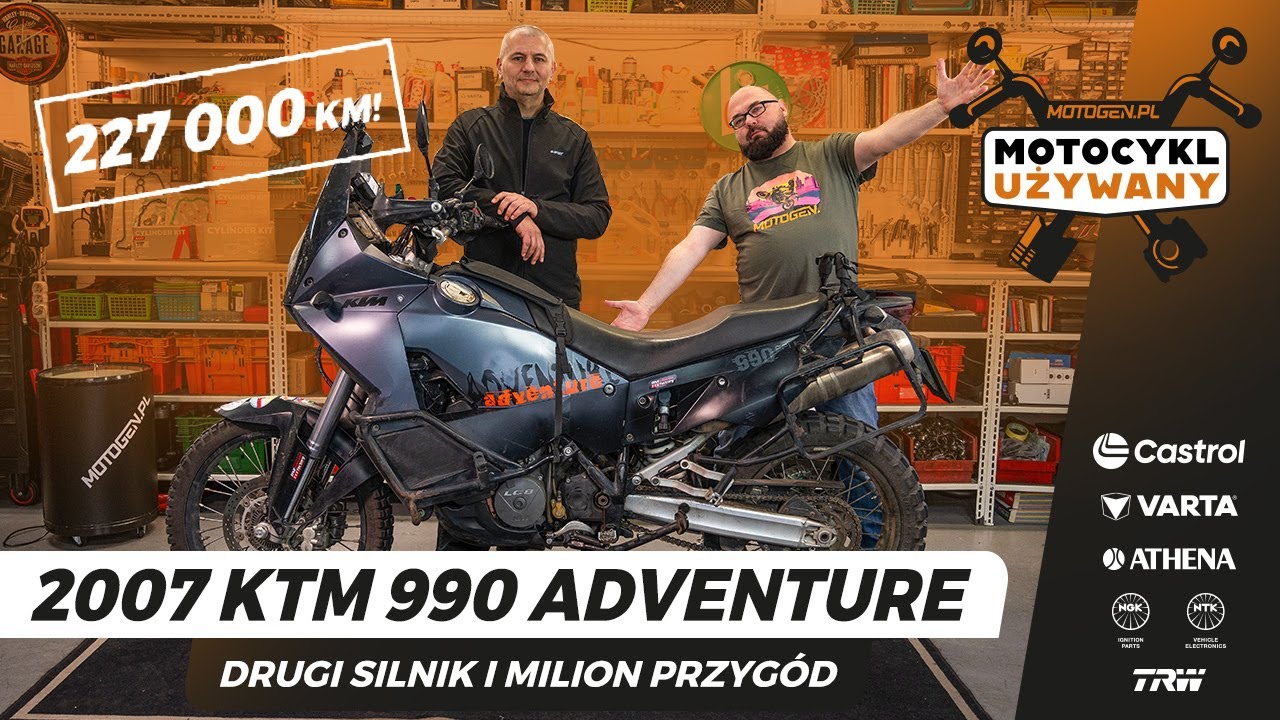 KTM 990 Adventure 2007 po 227 000 km: drugi silnik 🏍️🔧 MOTOCYKL UŻYWANY, zalety, wady, awarie 🏍️🔧