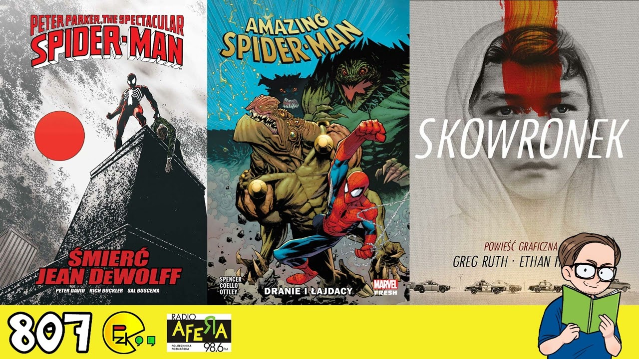 Prosto z Kadru #807: Spider-Man. Śmierć Jean DeWolff, Amazing Spider-Man #8, Skowronek