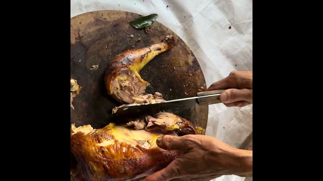 Gà nướng mắc mật thơm ngon (29 Tết)