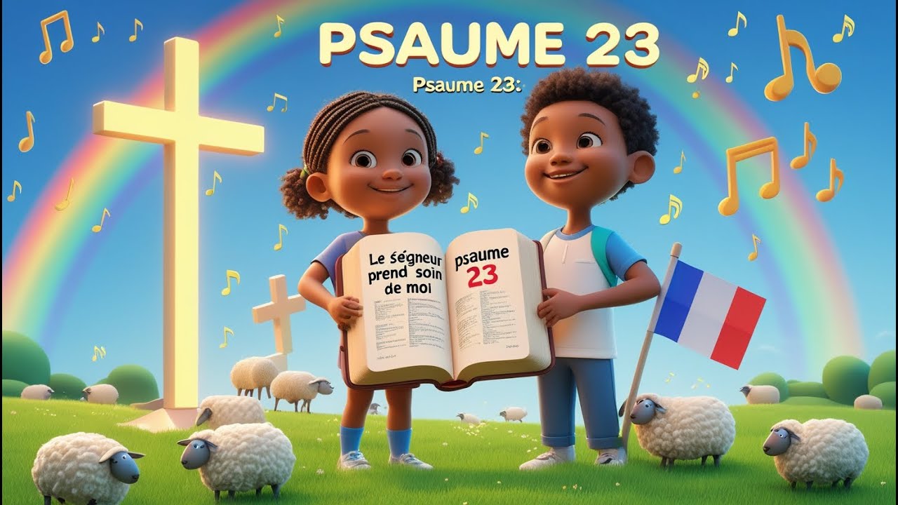Le Seigneur Prend Soin de Moi&ndash; Psalm 23 in French | French Christian Kids Song | Bible Sing-Along