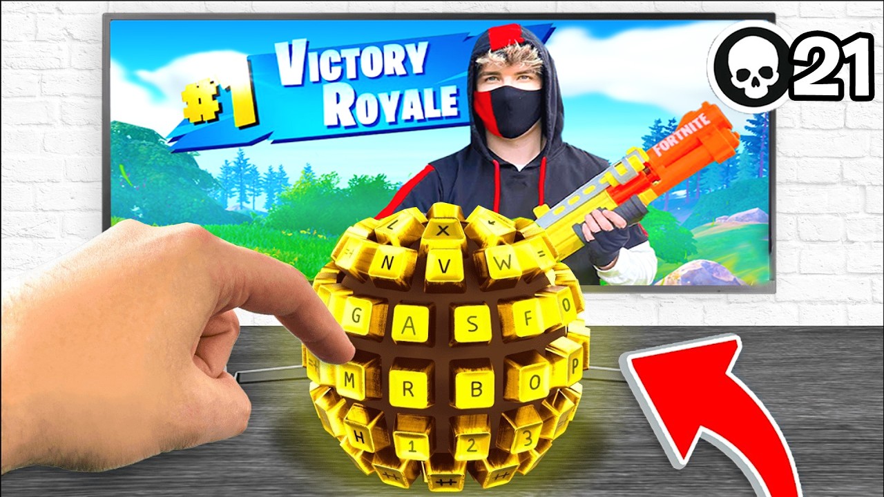 Fortnite Aber Jeder Kill = VERRÜCKTERE TASTATUR & MAUS!