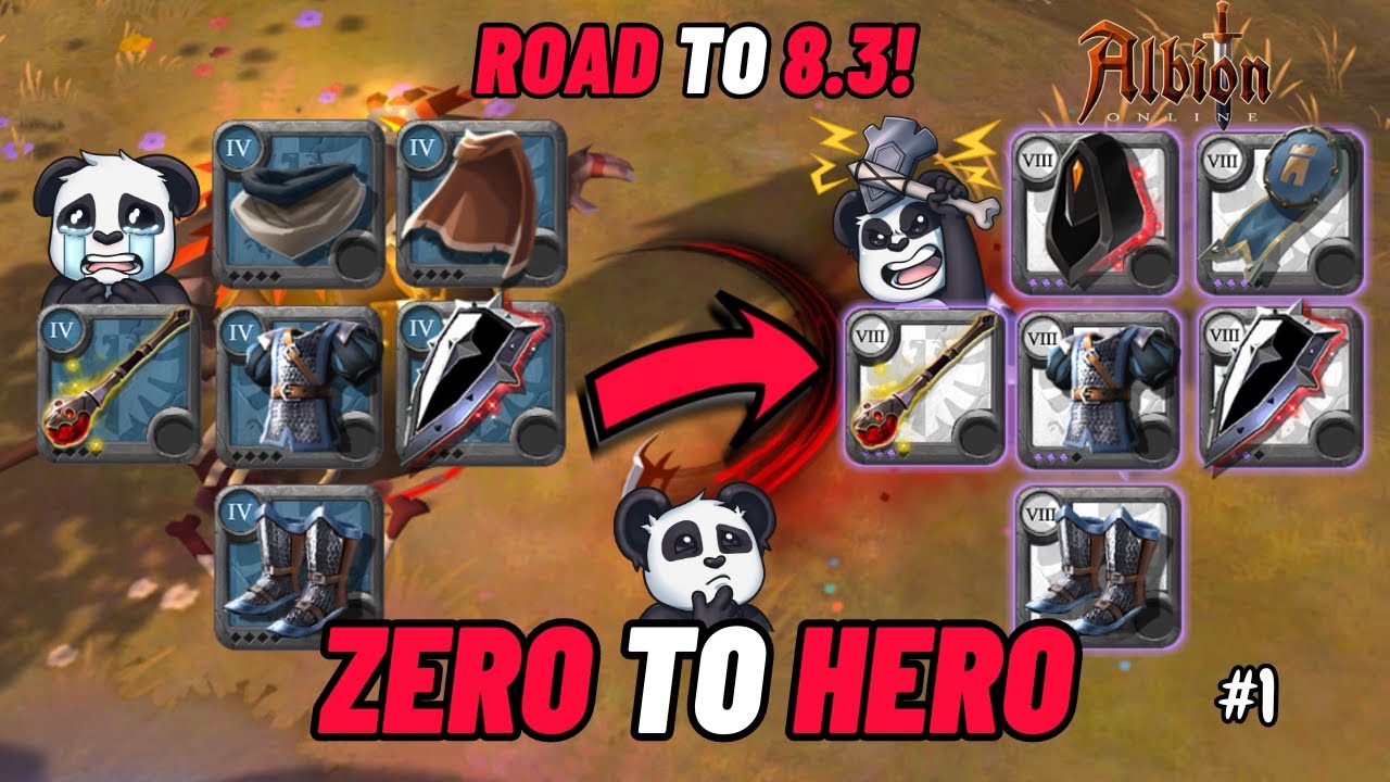 Zero to Hero Lifecurse 4.0 do 8.3? Cz.1 - Albion Online