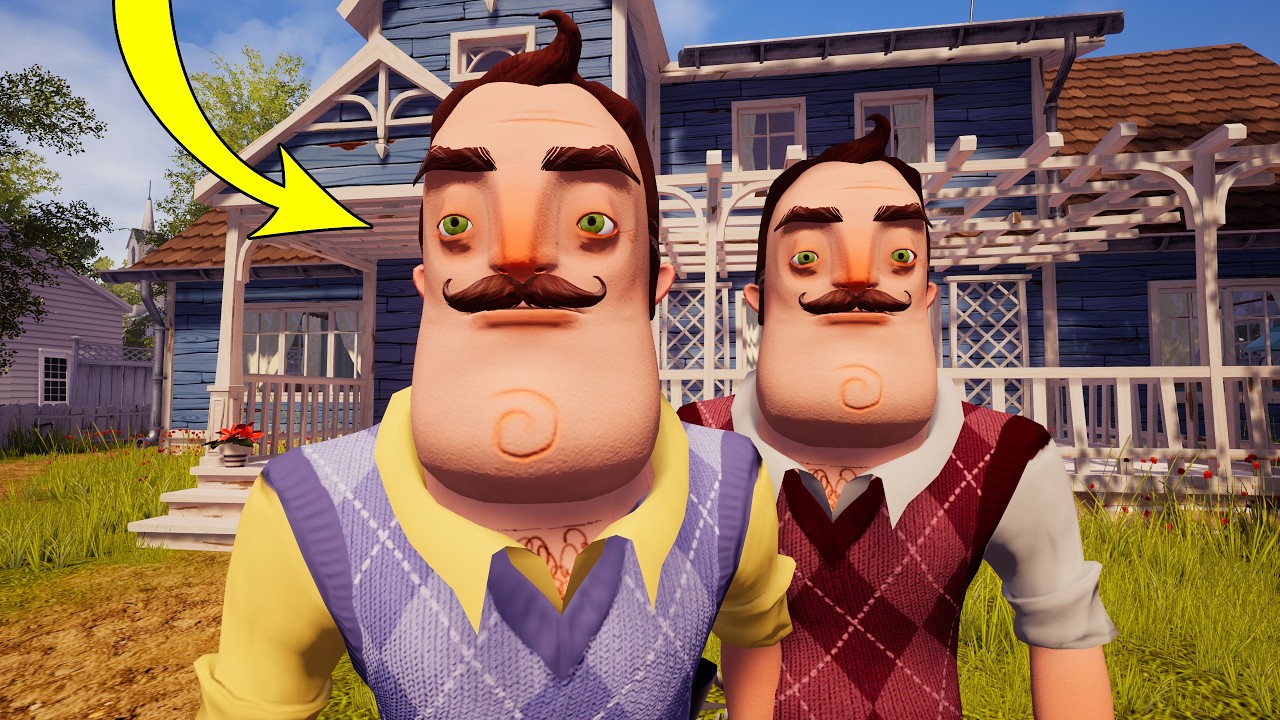 This Hello Neighbor Fangame has 2 Neighbors