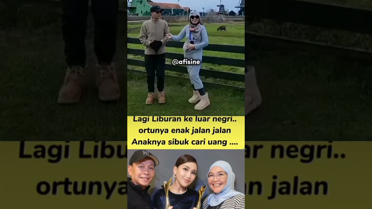 Kembali Heboh! Ayah Ojak & Umi kalsum liburan #ayutingting jadi ATM berjalan viral #shortvideo