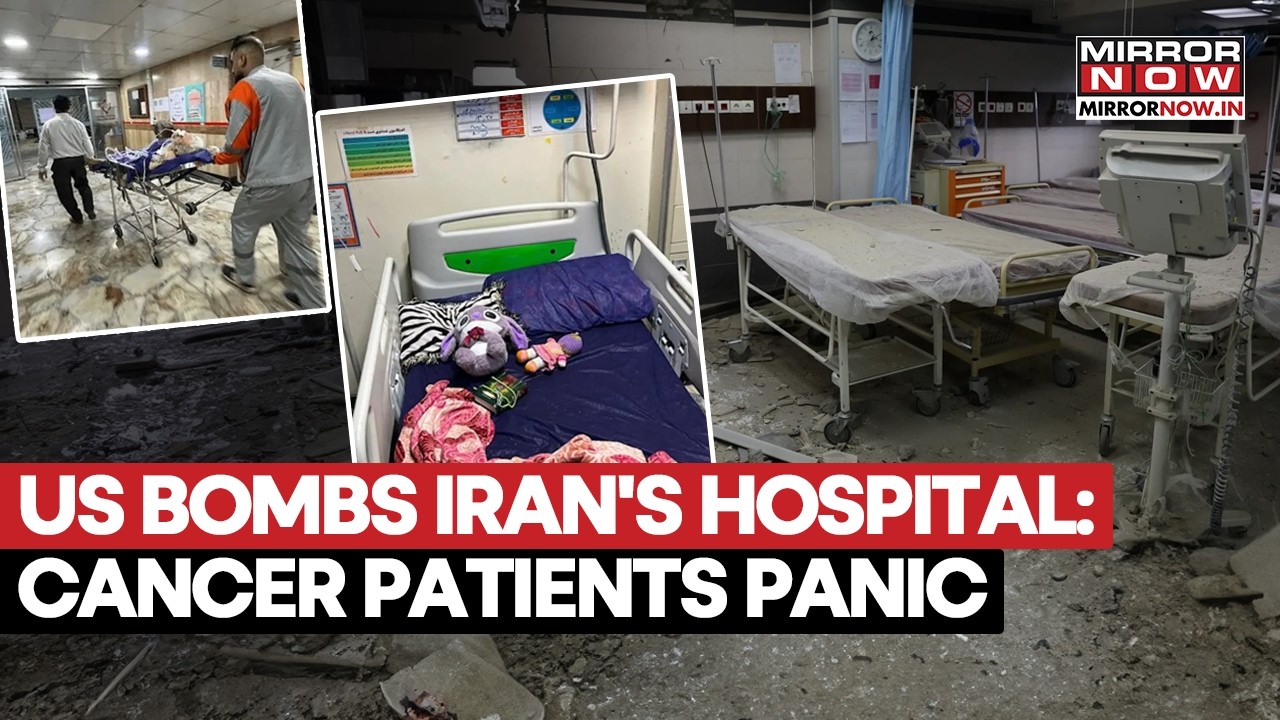 US Bombs Iran Cancer Hospital: Children Evacuated  | Shocking Aftermath of Strikes Unveil Damage