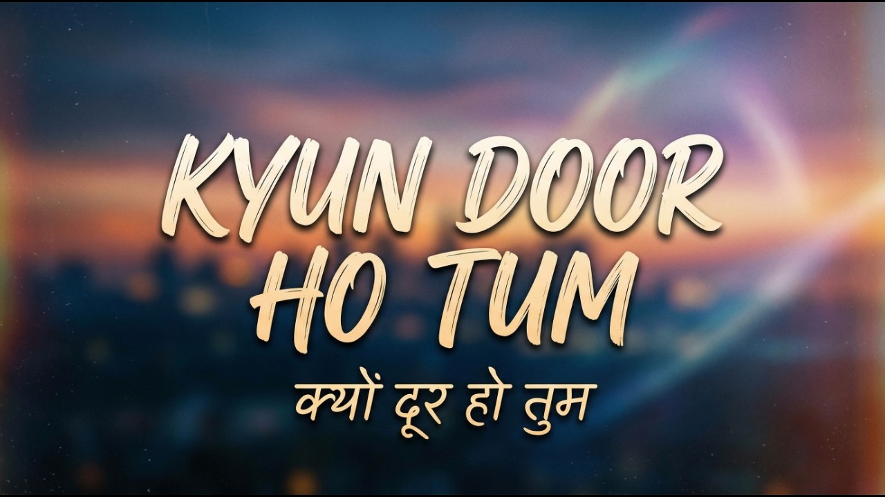 KING Movie: Kyun Door Ho Tum (Official Video) | Shah Rukh Khan, Deepika Padukone | ZEE Audio Cloud