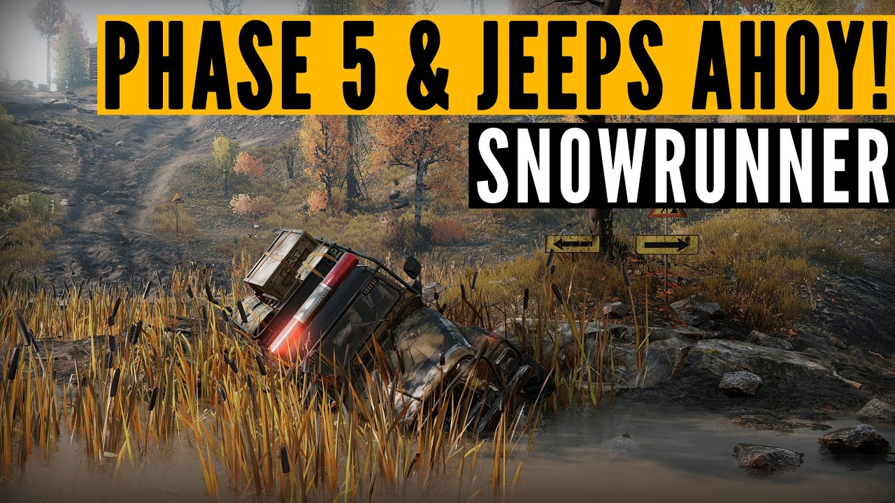 SnowRunner Phase 5 & Jeep Dual Pack have ARRIVED
