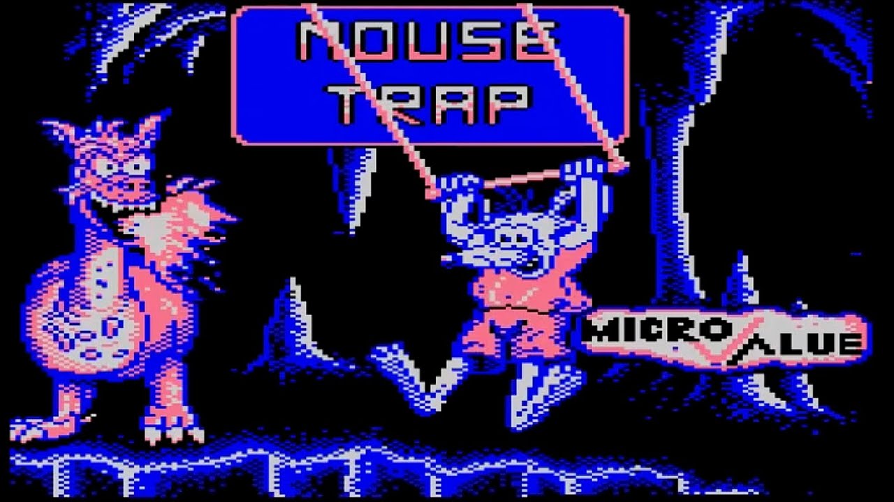 Atari XL/XE - Mouse Trap [1987][Longplay]
