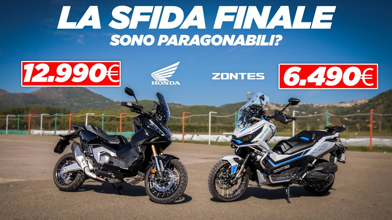 HONDA X-ADV 750 VS ZONTES 368 G : CHI VINCE?